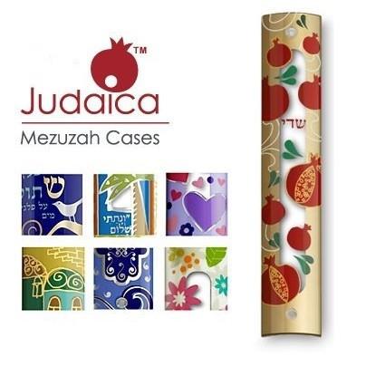 Modern Mezuzah Scroll Cases - Graphic Technology 