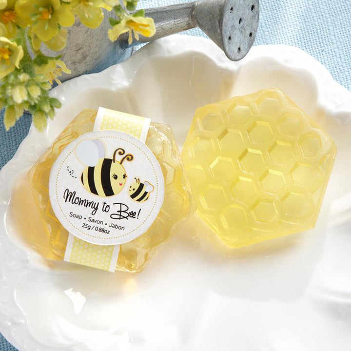 "Mommy To Bee" Honey-Scented Honeycomb Soap "Mommy To Bee" Honey-Scented Honeycomb Soap 
