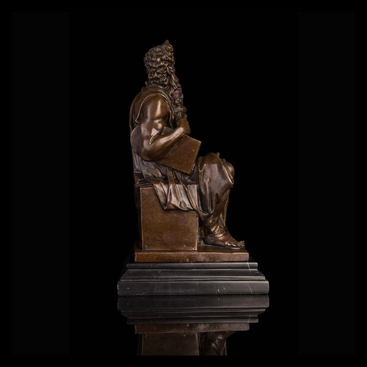 Moses Statue Bronze Replica Collectibles 