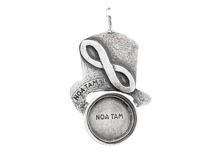 Mother and Child Unconditional Love Medallion Hat Necklace Pendant 