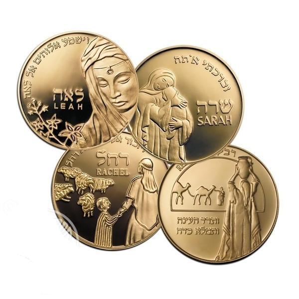 Mothers In The Bible - Set 4 Bronze Medals 