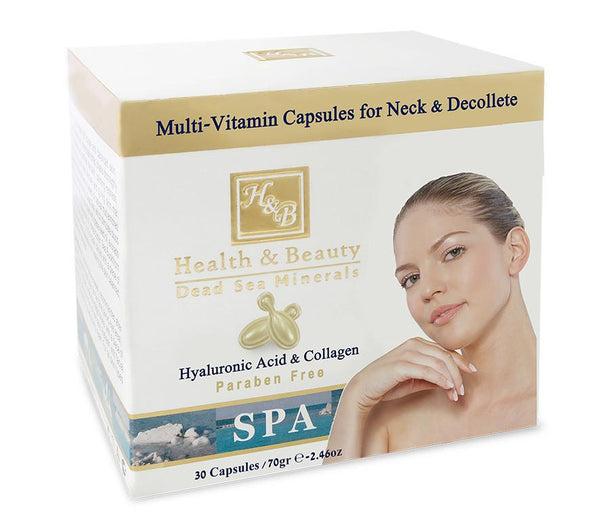 Multi-Vitamin Capsules For Neck Anda Decollete By Health And Beauty 