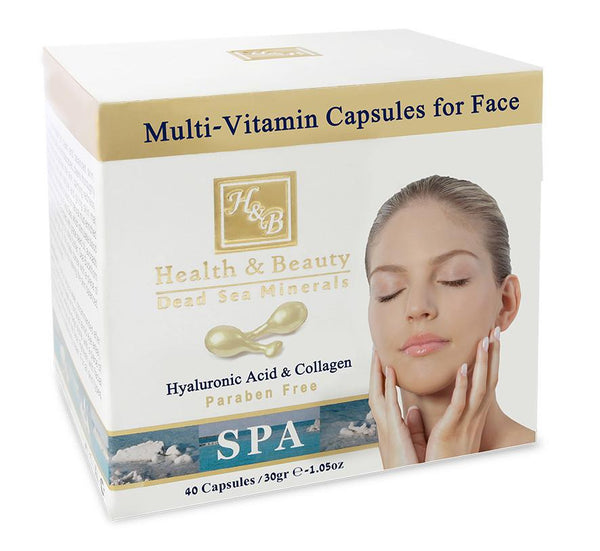 Multi-Vitamin Facial Capsules With Dead Sea Minerals 