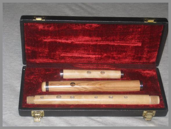 Musical Flute in Cocus & Rosewood D Flute Cocus Wood Flute with Box 