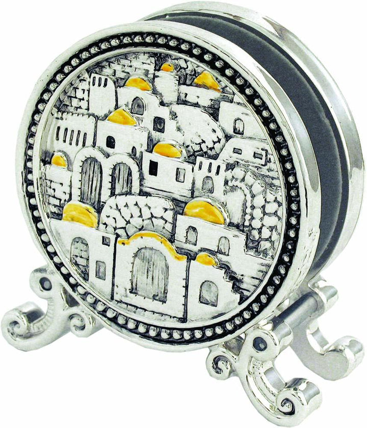 Napkin Holder Jerusalem Silver 925 Tableware 