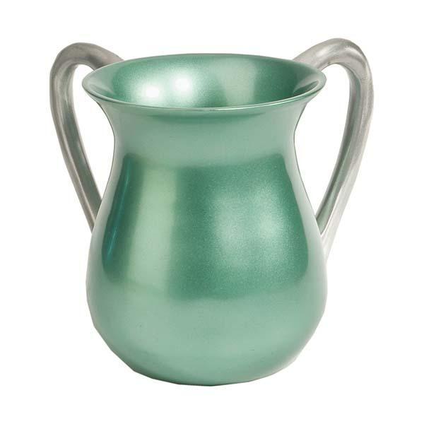 Netilat Yadayim Cup - Aluminium - Green 