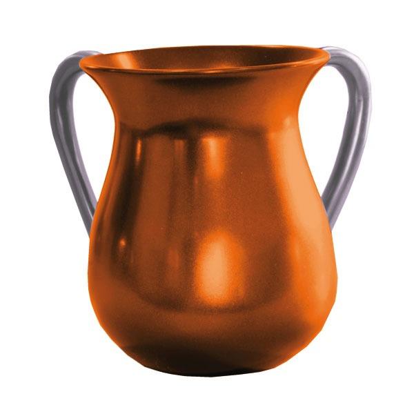 Netilat Yadayim Cup - Aluminium - Orange 