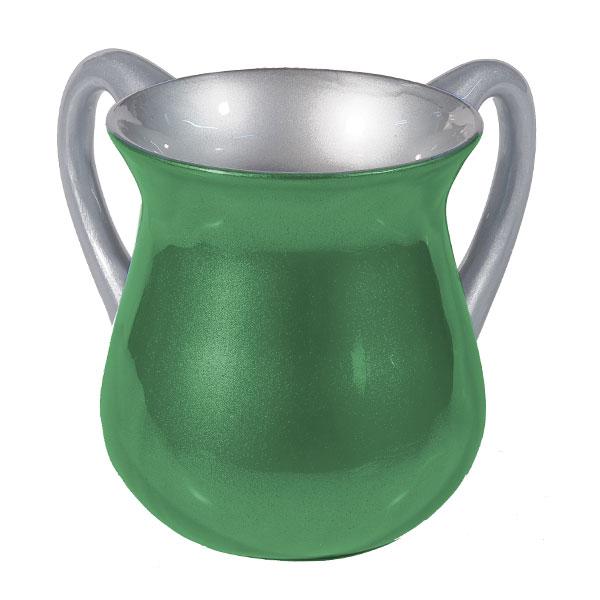 Netilat Yadayim Cup - Special Coating - Green 