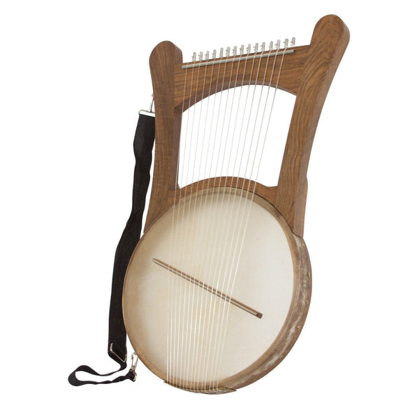 Nevel Harp w/ Gig Bag - Walnut Nevel Harp 