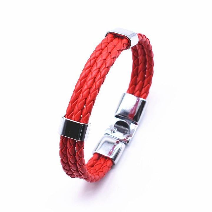 New 3 Layer Handmade Braided Wrist Band bracelet 