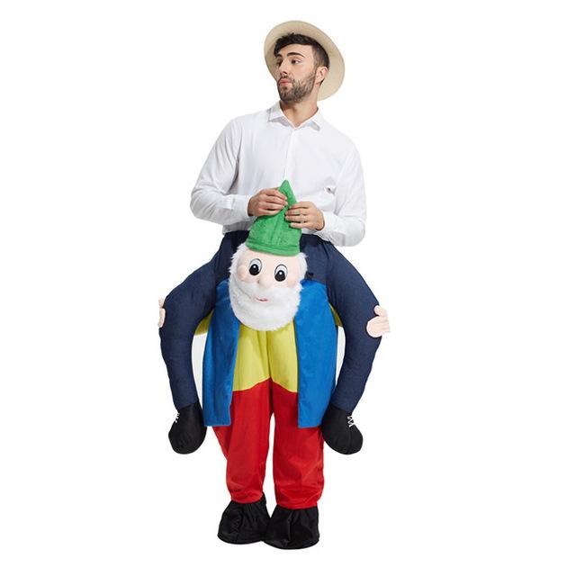New Ride on Shoulder Costumes Adults dwarf 