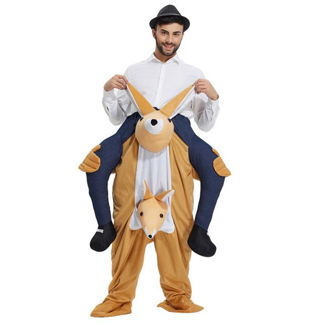 New Ride on Shoulder Costumes Adults kangaroo 