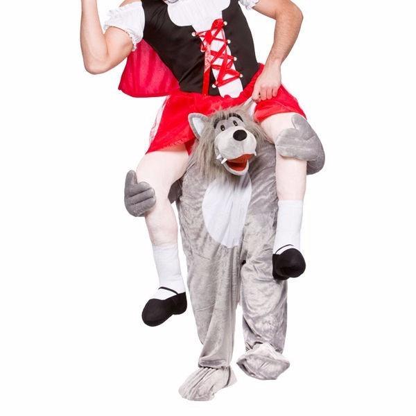 New Ride on Shoulder Costumes Adults wolf 
