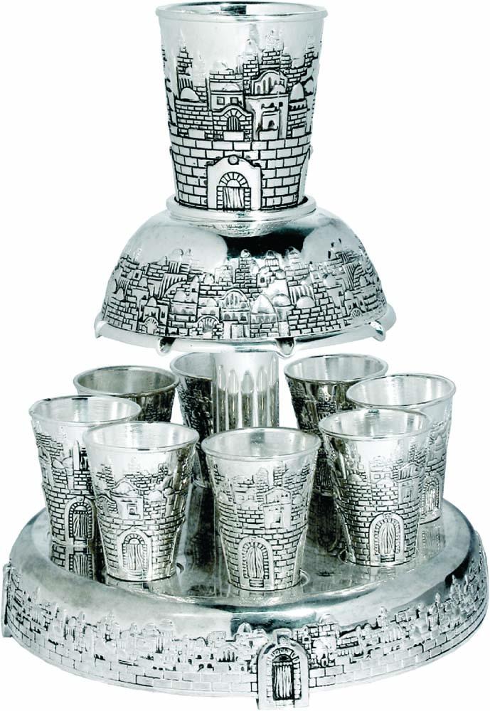 NickleWine Fountain 8/cups Jerusalem 
