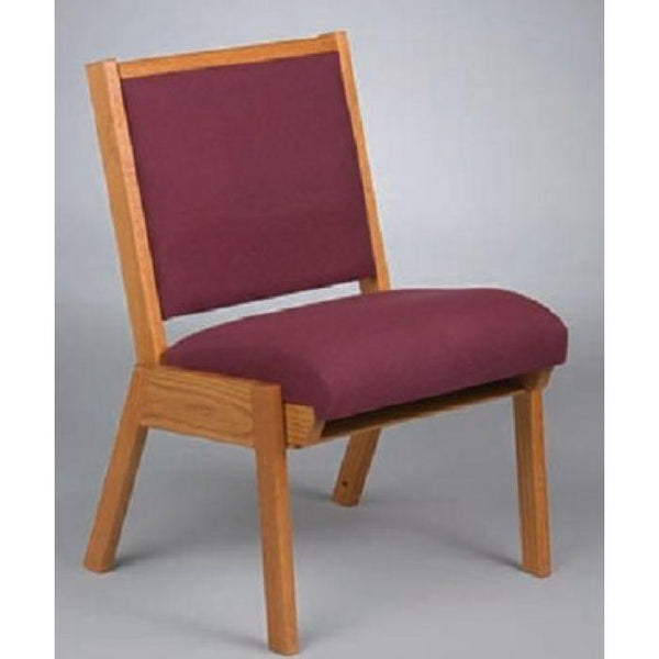 Oak Chair Temple Pew Deluxe Model 