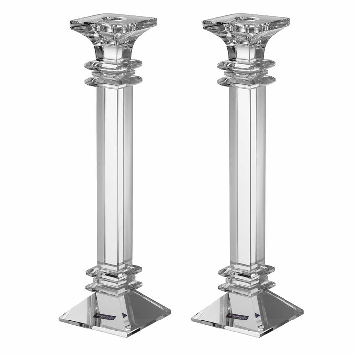 Set of Crystal Candelsticks  12"-0