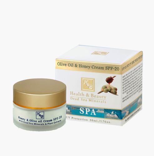 Olive Oil & Honey Dead Sea Minerals Face Cream Spf 20 