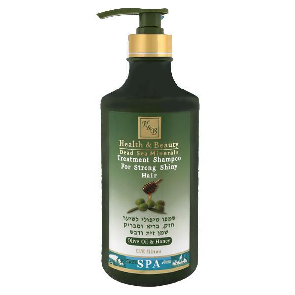 Olive Oil & Honey Nourishing Shampoo With Dead Sea Minerals 
