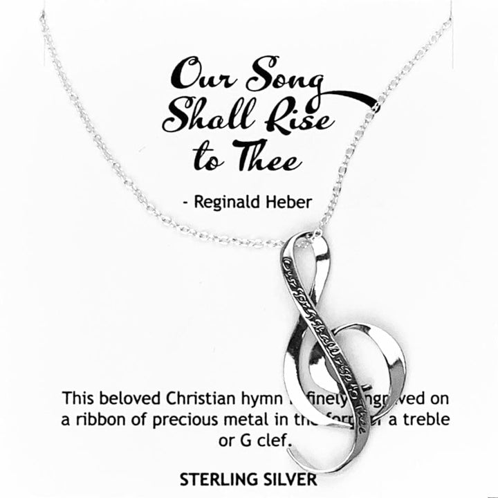 Our Song Shall Rise to Thee Necklace 