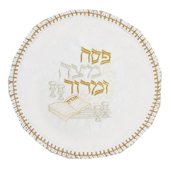 Passover Matzah Cover - Terylene Embroidery to 10 letters 