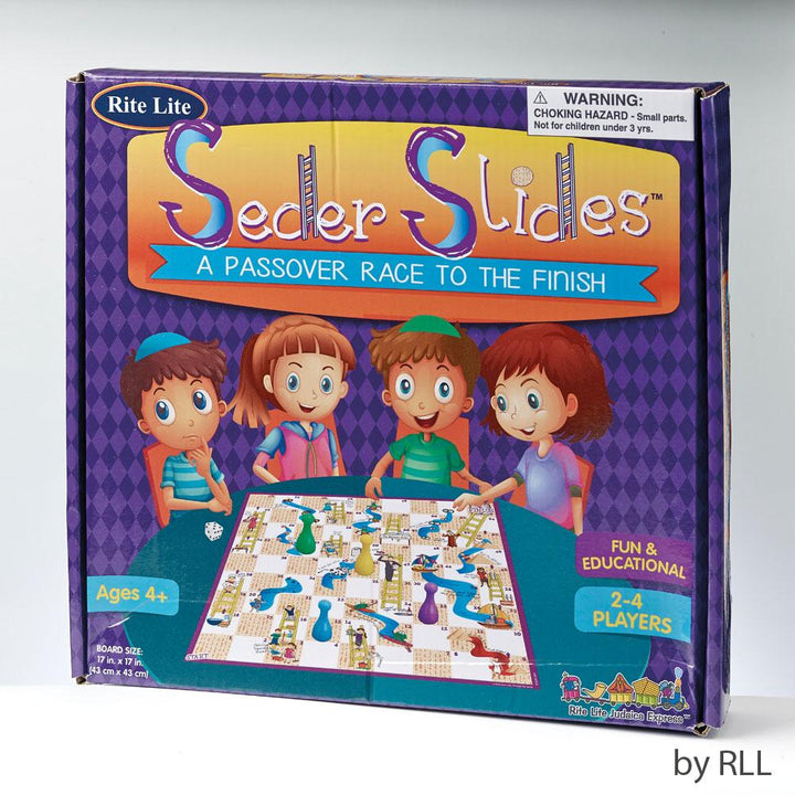 Passover "seder Slides" Game, 17" X 17", Color Box PASSOVER, Pesach 