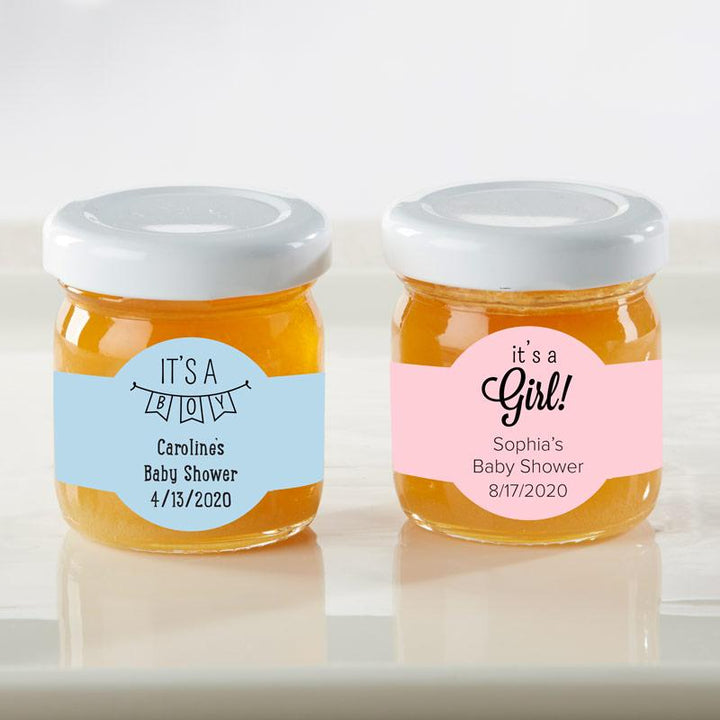Personalized Honey Jar - BBQ (Set of 12) Personalized Honey Jar - Baby Shower (Set of 12) 