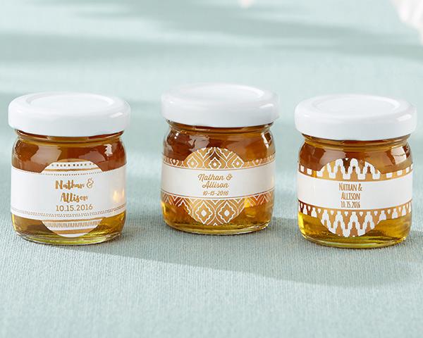 Personalized Honey Jar - BBQ (Set of 12) Personalized Honey Jar - Copper Foil (Set of 12) 