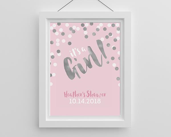 Personalized Poster (18x24) - It's a Girl! Personalized Poster (18x24) - It's a Girl! 