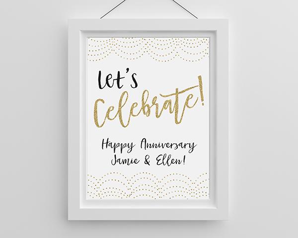 Personalized Poster (18x24) - Let's Celebrate! Personalized Poster (18x24) - Let's Celebrate! 