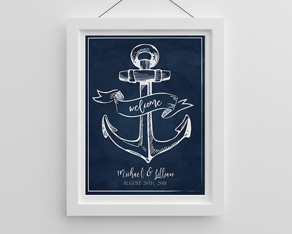 Personalized Poster (18x24) - Nautical Personalized Poster (18x24) - Nautical 