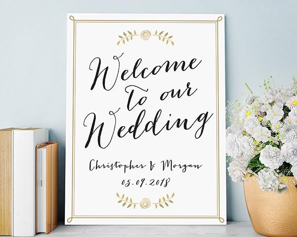 Personalized Poster (18x24) - Wedding Personalized Poster (18x24) - Wedding 