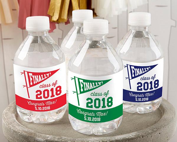 Personalized Water Bottle Labels - Kate's Nautical Wedding Collection 