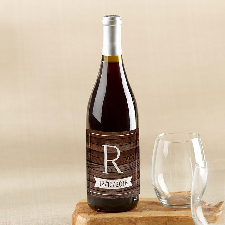Personalized Wine Bottle Labels Personalized Wine Bottle Labels - Winter 
