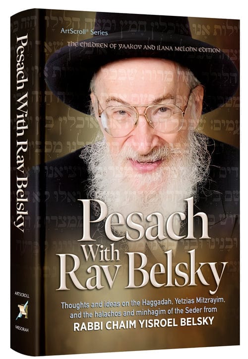 Pesach with rav belsky Jewish Books 