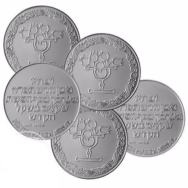 Pidyon Haben First Born Redemption Silver Coin Set 34 mm coin set 