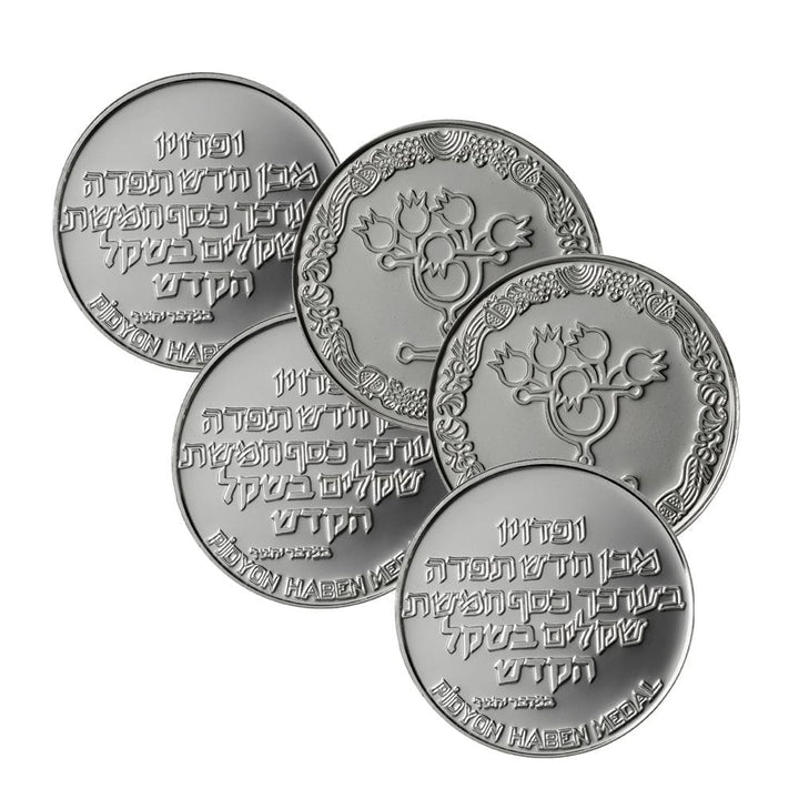 Pidyon Haben First Born Redemption Silver Coin Set 