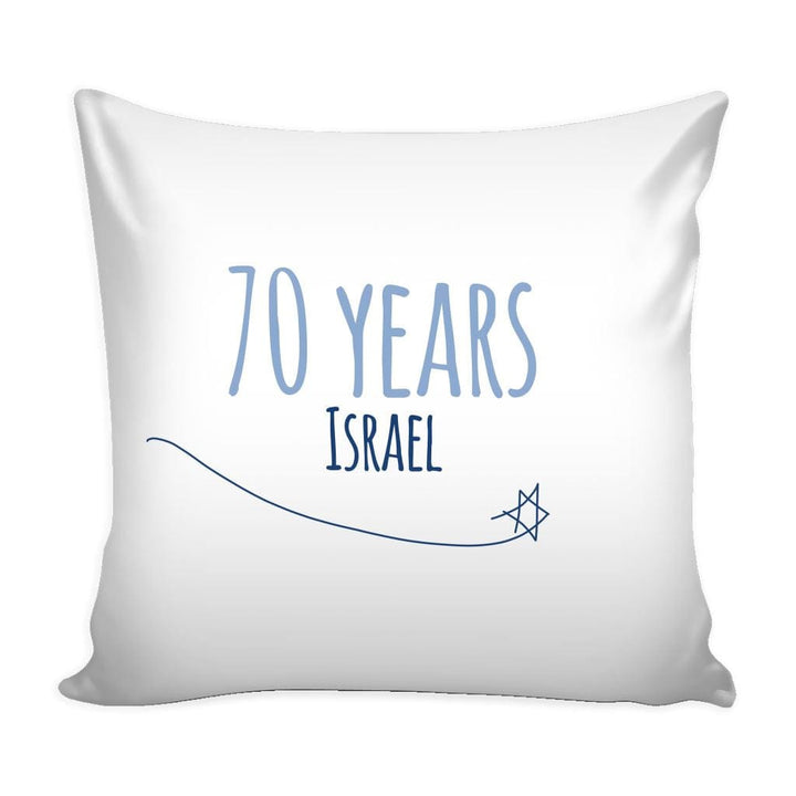 Pillow Case & Insert - Israel's 70th! Pillows White 