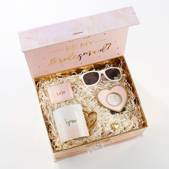 Pink and Gold Will You Be My Bridesmaid Kit Pink & Gold Will You Be My Bridesmaid Kit Gift Box 