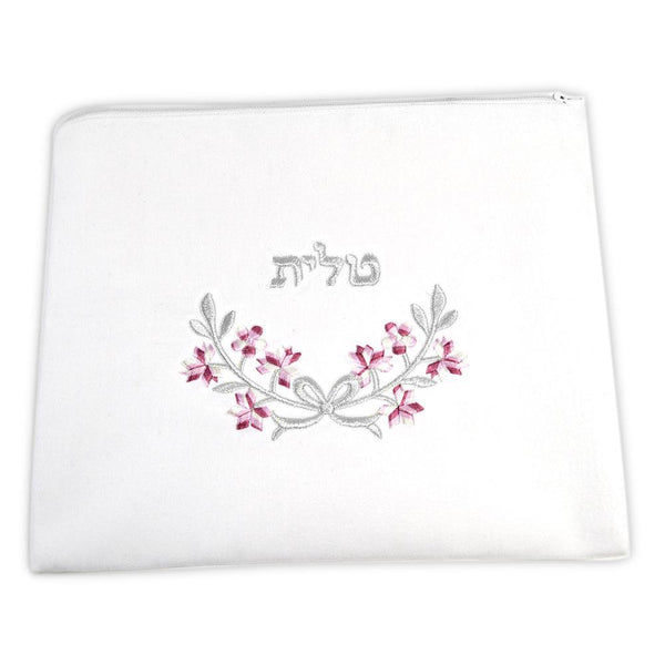 Pink And Silver Floral Talis Bag Pink And Silver Floral Talis Bag 
