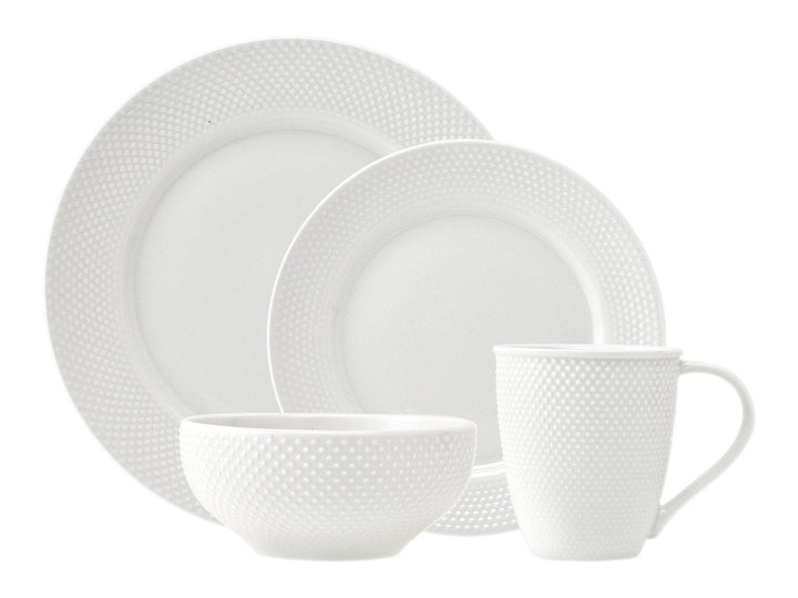 Pique 16pc Set Plain PIQUE 16PC SET PLAIN 