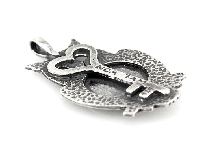 Pisces Astrology Medallion Zodiac Necklace Pendant 