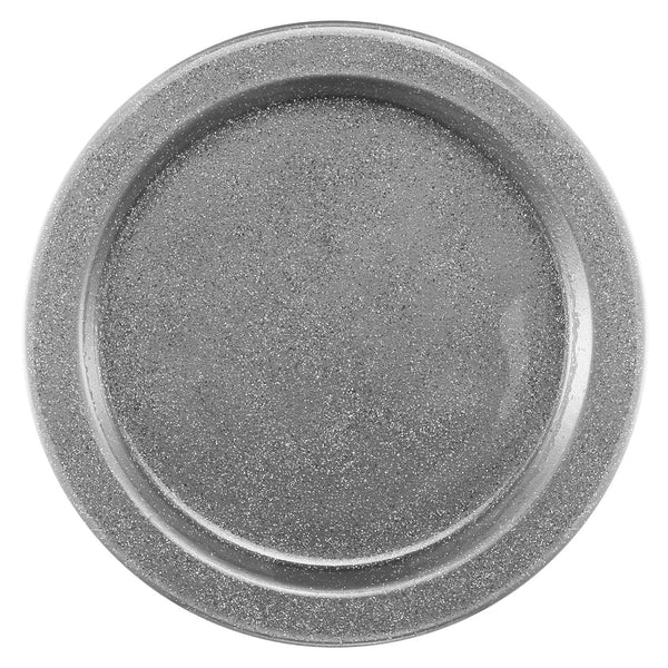 Plate For Washing Cup Silver Glitter 6.5" Netila 