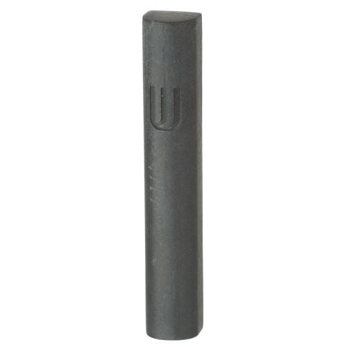 Polyresin "cement" Mezuzah 12 Cm, Dark Gray Mezuzahs, Mezuzah, Jewish Door Post Scroll 