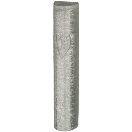 Polyresin Mezuzah 15 Cm- Silver Reels Mezuzahs, Mezuzah, Jewish Door Post Scroll 