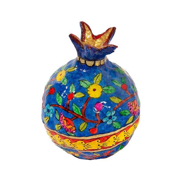 Pomegranate - Paper Mache - Medium - Flowers 