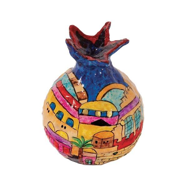 Pomegranate - Paper Mache - Medium - Jerusalem 