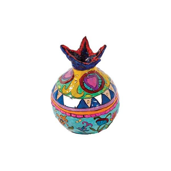 Pomegranate - Paper Mache - Small - Oriental 