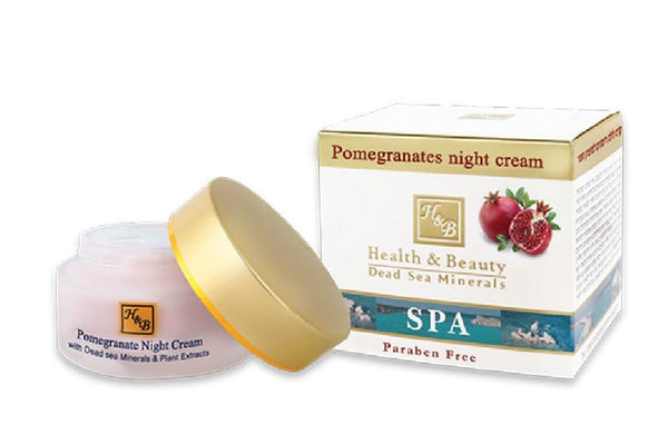 Pomegranates Night Cream, Dead Sea Minerals 