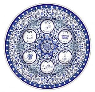 Porcelain Passover Seder Plate 
