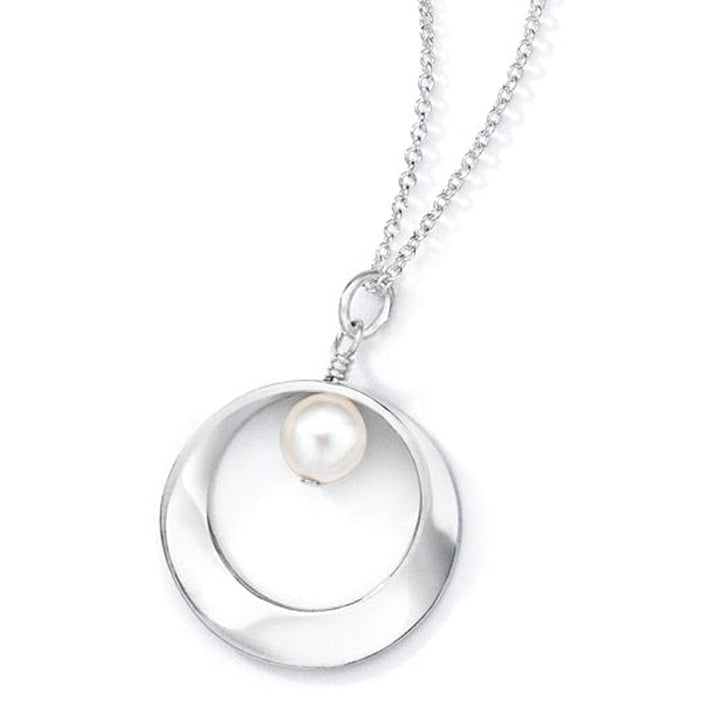 Pure Mini Mobius with Pearl Necklace 